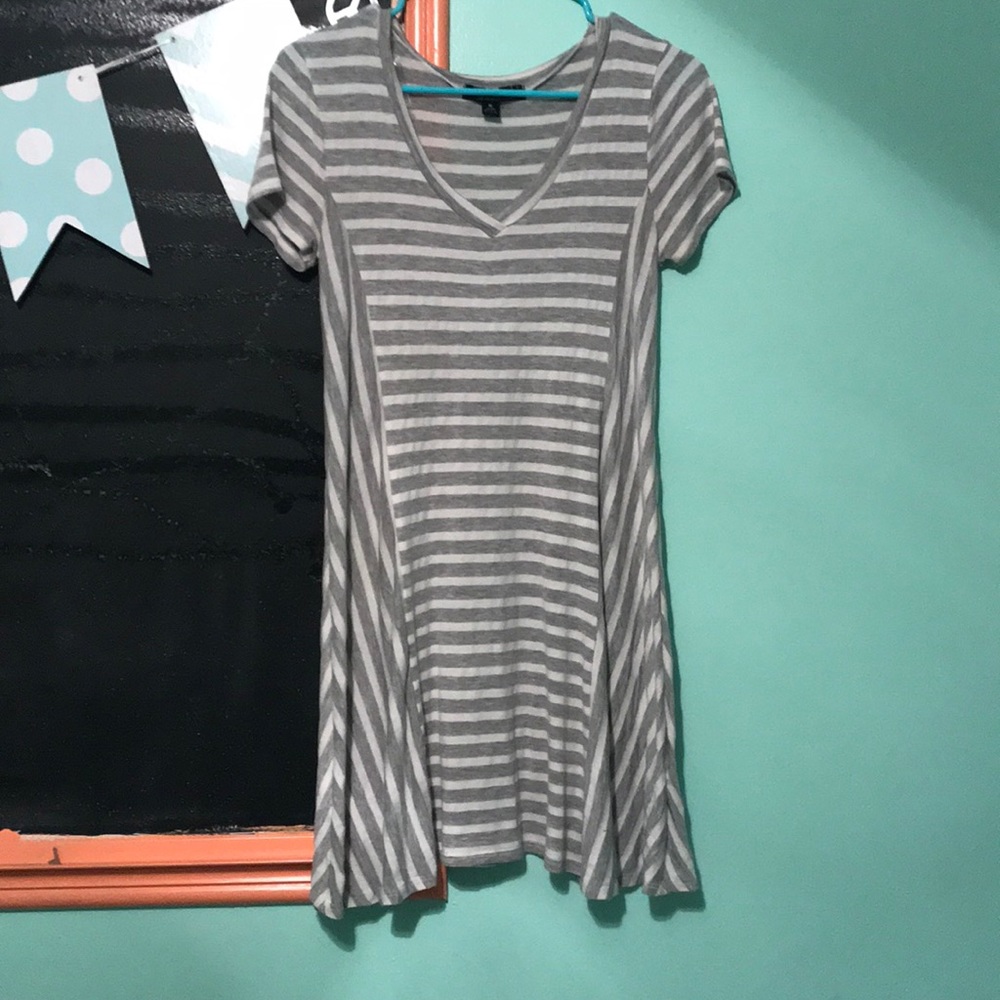 Striped T-shirt Dress